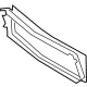 Mercedes-Benz 247-885-17-03 Lower Baffle Mercedes-Benz 247-885-17-03 Lower Baffle