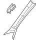 Mercedes-Benz 206-690-06-03-64-1D34 Windshield Pillar Trim Mercedes-Benz 206-690-06-03-64-1D34 Windshield Pillar Trim