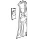 Mercedes-Benz 206-690-35-04-9K95 Upper Center Pillar Trim Mercedes-Benz 206-690-35-04-9K95 Upper Center Pillar Trim