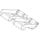 Mercedes-Benz 236-920-06-00 PADDING, REAR CUSHION