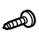 Mercedes-Benz 000000-008360 Bumper Cover Outer Bolt Mercedes-Benz 000000-008360 Bumper Cover Outer Bolt