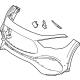Mercedes-Benz 247-880-08-06-9999 Bumper Cover Mercedes-Benz 247-880-08-06-9999 Bumper Cover