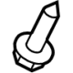 Mercedes-Benz 000000-000544 Bumper Cover Retainer Screw Mercedes-Benz 000000-000544 Bumper Cover Retainer Screw