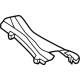 Mercedes-Benz 247-352-34-00 Lateral Arm Upper Cover Mercedes-Benz 247-352-34-00 Lateral Arm Upper Cover