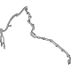 Mercedes-Benz 232-860-61-00 HOSE LINE Mercedes-Benz 232-860-61-00 HOSE LINE