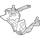 Mercedes-Benz 178-090-07-41 Intercooler Lower Bracket Mercedes-Benz 178-090-07-41 Intercooler Lower Bracket