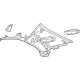 Mercedes-Benz 296-690-59-00-1D03 Rear Pillar Trim Mercedes-Benz 296-690-59-00-1D03 Rear Pillar Trim
