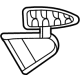 Mercedes-Benz 296-692-25-00-1D03 Seat Belt Guide Mercedes-Benz 296-692-25-00-1D03 Seat Belt Guide