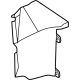 Mercedes-Benz 465-505-11-00 AIR DUCT SEGMENT Mercedes-Benz 465-505-11-00 AIR DUCT SEGMENT