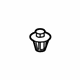 Mercedes-Benz 002-988-16-81 Insulation Fastener Mercedes-Benz 002-988-16-81 Insulation Fastener
