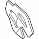 Mercedes-Benz 216-826-00-91-64 Tail Lamp Assembly Gasket Mercedes-Benz 216-826-00-91-64 Tail Lamp Assembly Gasket