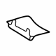 Mercedes-Benz 208-684-00-16-9B51 Lining Front Bracket Mercedes-Benz 208-684-00-16-9B51 Lining Front Bracket