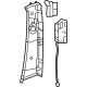 Mercedes-Benz 167-690-35-09-9K30 Upper Center Pillar Trim Mercedes-Benz 167-690-35-09-9K30 Upper Center Pillar Trim
