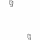 Mercedes-Benz 210-880-24-14 Absorber Bracket Mercedes-Benz 210-880-24-14 Absorber Bracket