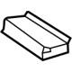 Mercedes-Benz 164-742-02-97 Windshield Spacer Mercedes-Benz 164-742-02-97 Windshield Spacer