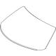 Mercedes-Benz 190-670-02-00 Windshield Mercedes-Benz 190-670-02-00 Windshield