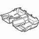 Mercedes-Benz 218-680-77-01-8P20 Rear Carpet Mercedes-Benz 218-680-77-01-8P20 Rear Carpet