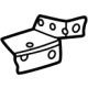 Mercedes-Benz 223-625-18-00 Cowl Panel Extension Mercedes-Benz 223-625-18-00 Cowl Panel Extension
