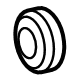 Mercedes-Benz 003-997-68-86 Dash Panel Grommet Mercedes-Benz 003-997-68-86 Dash Panel Grommet
