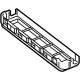 Mercedes-Benz 213-504-00-00 Auxiliary Radiator Lower Support Mercedes-Benz 213-504-00-00 Auxiliary Radiator Lower Support