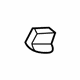 Mercedes-Benz 170-725-05-12 Glass Support Mercedes-Benz 170-725-05-12 Glass Support