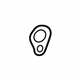 Mercedes-Benz 120-141-00-80 Pipe Gasket Mercedes-Benz 120-141-00-80 Pipe Gasket
