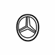 Mercedes-Benz 208-758-00-58 Emblem Mercedes-Benz 208-758-00-58 Emblem