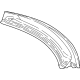Mercedes-Benz 205-640-02-00 Rear Panel Mercedes-Benz 205-640-02-00 Rear Panel