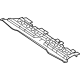 Mercedes-Benz 296-505-16-00 Lower Baffle Mercedes-Benz 296-505-16-00 Lower Baffle