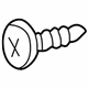 Mercedes-Benz 000000-000451 Fog Lamp Screw Mercedes-Benz 000000-000451 Fog Lamp Screw