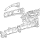 Mercedes-Benz 243-620-19-01 Apron/Rail Assembly Mercedes-Benz 243-620-19-01 Apron/Rail Assembly