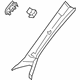 Mercedes-Benz 205-690-53-05-1C67 Windshield Pillar Trim Mercedes-Benz 205-690-53-05-1C67 Windshield Pillar Trim