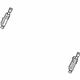 Mercedes-Benz 217-800-28-00-64 Hydraulic Cylinder Mercedes-Benz 217-800-28-00-64 Hydraulic Cylinder