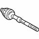 Mercedes-Benz 221-330-38-03 Inner Tie Rod