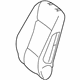 Mercedes-Benz 246-910-58-02-64-8M62 Seat Back Cover Mercedes-Benz 246-910-58-02-64-8M62 Seat Back Cover
