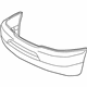 Mercedes-Benz 163-880-38-70 Bumper Cover Mercedes-Benz 163-880-38-70 Bumper Cover