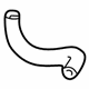 Mercedes-Benz 170-997-04-82 Upper Return Hose Mercedes-Benz 170-997-04-82 Upper Return Hose