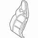 Mercedes-Benz 177-910-12-05 Seat Back Pad Mercedes-Benz 177-910-12-05 Seat Back Pad