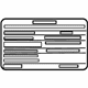 Mercedes-Benz 642-221-50-01 Emission Label Mercedes-Benz 642-221-50-01 Emission Label