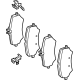 Mercedes-Benz 465-423-34-00 DISK BRAKE PAD Mercedes-Benz 465-423-34-00 DISK BRAKE PAD