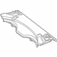 Mercedes-Benz 217-690-48-02-1C13 TRIM, REAR SHELF Mercedes-Benz 217-690-48-02-1C13 TRIM, REAR SHELF