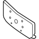 Mercedes-Benz 447-885-01-81-9B51 LICENSE PLATE MOLDING