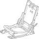 Mercedes-Benz 247-930-81-00 Seat Frame Mercedes-Benz 247-930-81-00 Seat Frame
