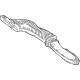 Mercedes-Benz 260-090-13-00 Air Inlet Duct Mercedes-Benz 260-090-13-00 Air Inlet Duct