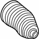 Mercedes-Benz 205-460-06-96 Tie Rod Boot Mercedes-Benz 205-460-06-96 Tie Rod Boot