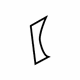 Mercedes-Benz 172-680-24-89-9116 Trim Cover Mercedes-Benz 172-680-24-89-9116 Trim Cover