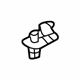 Mercedes-Benz 129-805-11-14 Cable Clamp Mercedes-Benz 129-805-11-14 Cable Clamp