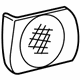 Mercedes-Benz 220-737-01-88-1A26 Speaker Grille Mercedes-Benz 220-737-01-88-1A26 Speaker Grille