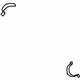 Mercedes-Benz 205-622-27-00 Auxiliary Pump Clamp Mercedes-Benz 205-622-27-00 Auxiliary Pump Clamp