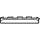 Mercedes-Benz 190-885-91-02 Baffle Mercedes-Benz 190-885-91-02 Baffle